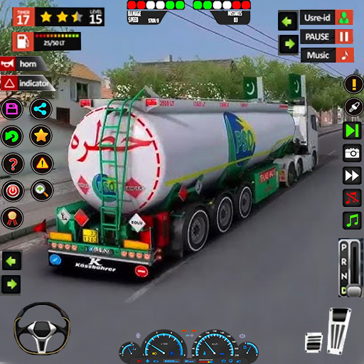 menanjak minyak truk tangki