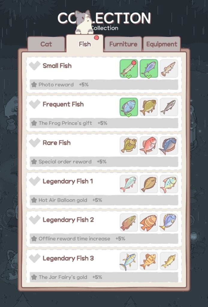 Fish collection