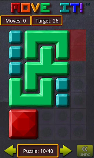 Falling Blocks: Sliding Puzzle