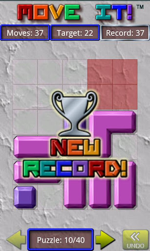 Falling Blocks: Sliding Puzzle